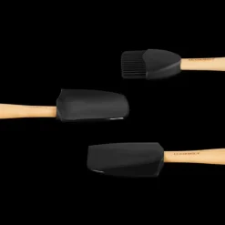 Spatules|Maryses Et Cuillères*LE CREUSET Set de 3 Spatules Silicone Black Onyx