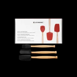 Spatules|Maryses Et Cuillères*LE CREUSET Set de 3 Spatules Silicone Black Onyx