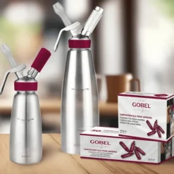Siphons & Cartouches*GOBEL Siphon Professionnel Inox 0,5 L