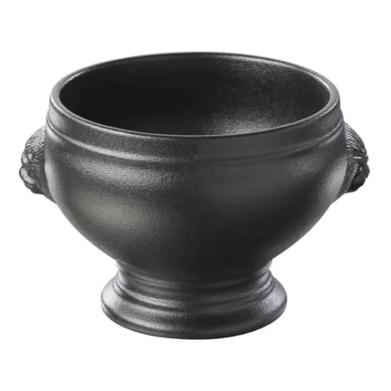 Servir, Présenter*REVOL Soupière Tête de Lion Noire 35 cl French Classique