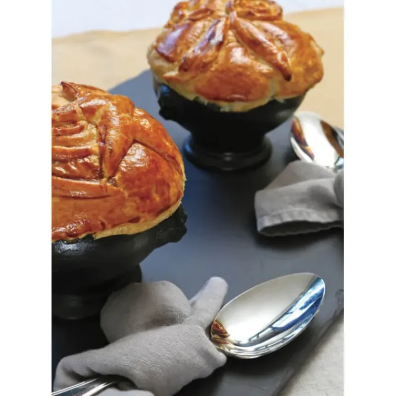 Servir, Présenter*REVOL Soupière Tête de Lion Noire 35 cl French Classique