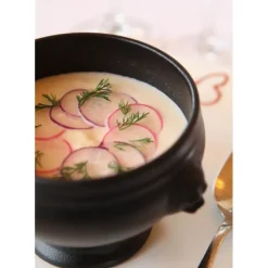 Servir, Présenter*REVOL Soupière Tête de Lion Noire 45 cl French Classique