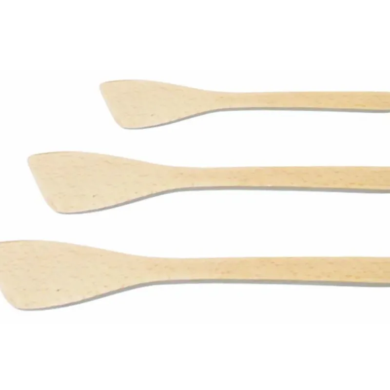 Spatules*CUISINEADDICT Spatule biais en bois hêtre 35 cm