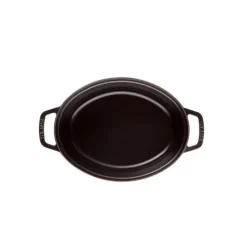 Cocotte En Fonte*STAUB Cocotte Fonte Ovale 31 cm Noir Mat 5,5 L