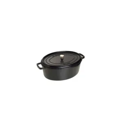 Cocotte En Fonte*STAUB Cocotte Fonte Ovale 29 cm Noir Mat 4,2 L