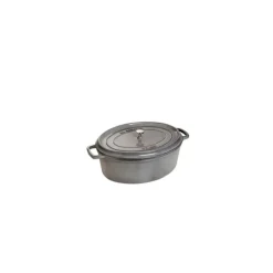 Cocotte En Fonte*STAUB Cocotte Fonte Ovale 23 cm Gris Graphite 2,35 L