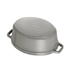 Cocotte En Fonte*STAUB Cocotte Fonte Ovale 15 cm Gris Graphite 0,6 L