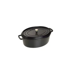Cocotte En Fonte*STAUB Cocotte Fonte Ovale 41 cm Noir Mat 12 L