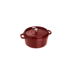 Cocotte En Fonte*STAUB Cocotte Fonte Ronde 24 cm Grenadine Majolique 3,8 L