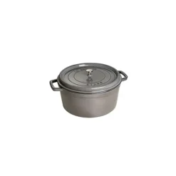Cocotte En Fonte*STAUB Cocotte Fonte Ronde 26 cm Gris Graphite 5,2 L