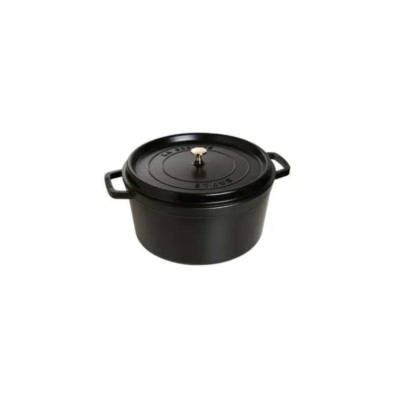 Cocotte En Fonte*STAUB Cocotte Fonte Ronde 30 cm Noir Mat 8,35 L