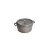 Cocotte En Fonte*STAUB Cocotte Fonte Ronde 22 cm Gris Graphite 2,6 L