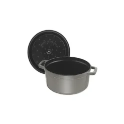 Cocotte En Fonte*STAUB Cocotte Fonte Ronde 12 cm Gris Graphite 0,4 L