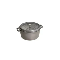 Cocotte En Fonte*STAUB Cocotte Fonte Ronde 24 cm Gris Graphite 3,8 L