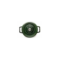 Cocotte En Fonte*STAUB Cocotte Fonte Ronde 28 cm Vert Basilic Majolique 6,7 L