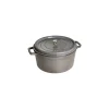 Cocotte En Fonte*STAUB Cocotte Fonte Ronde 34 cm Gris Graphite 12,6 L