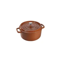Cocotte En Fonte*STAUB Cocotte Fonte Ronde 28 cm Cannelle Majolique 6,7 L