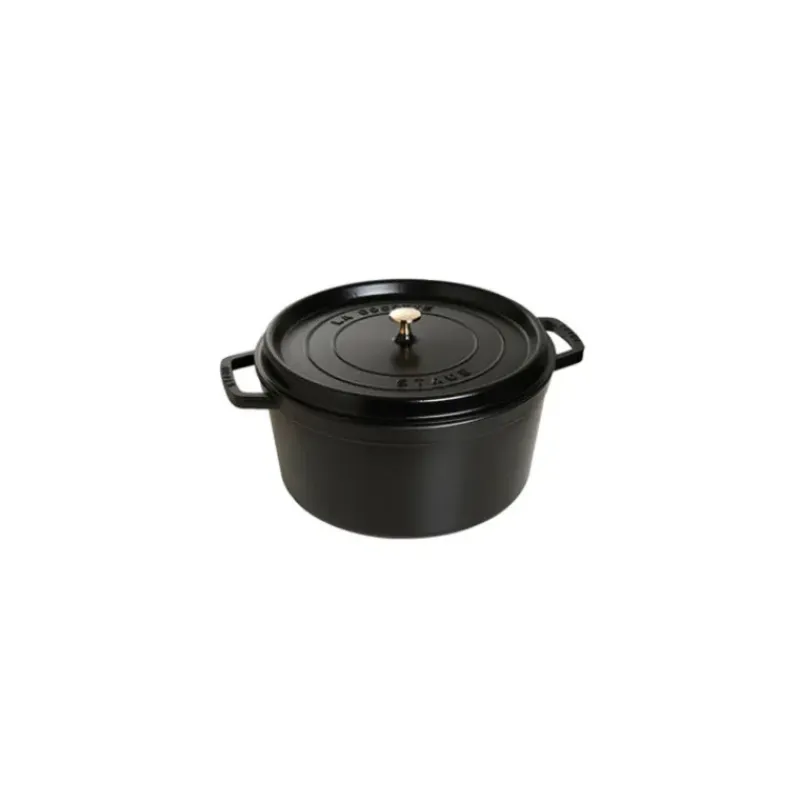 Cocotte En Fonte*STAUB Cocotte Fonte Ronde 28 cm Noir Mat 6,7 L