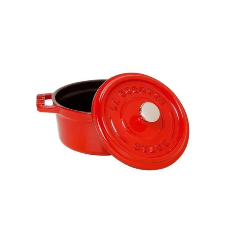 Cocotte En Fonte*STAUB Cocotte Fonte Ronde 28 cm Rouge Cerise 6,7 L