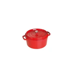 Cocotte En Fonte*STAUB Cocotte Fonte Ronde 18 cm Rouge Cerise 1,7 L