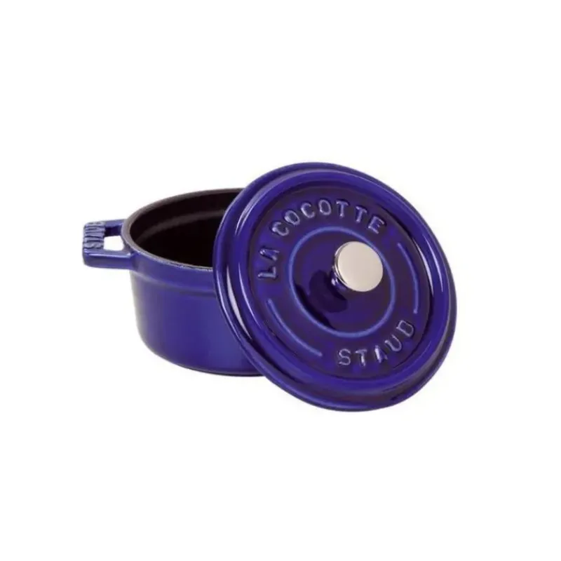 Cocotte En Fonte*STAUB Cocotte Fonte Ronde 30 cm Bleu Intense Majolique 8,35 L