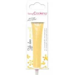 Nappages Et Glaçages|Décoration Comestible*SCRAPCOOKING Stylo Chocolat Jaune Pastel 25 g