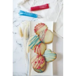 Nappages Et Glaçages*SCRAPCOOKING Stylo Glaçage Gel Rose Pailleté 26 g