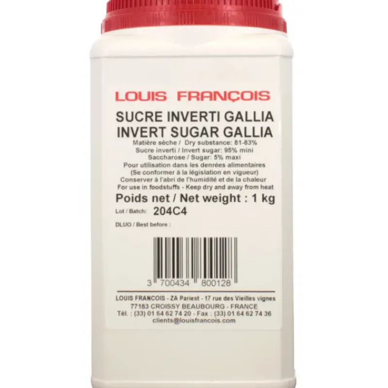 Additifs Alimentaires*LOUIS FRANCOIS Sucre Inverti (trimoline) 1 kg