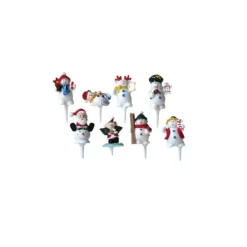 Décoration Gâteau*CUISINEADDICT Sujets de Noël sur pique x50