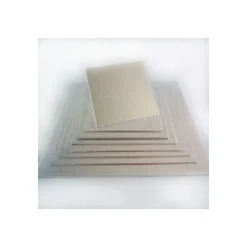 Présentoirs Pour Gâteaux*FUNCAKES Support Gâteau Carré 35 x 0,4 cm Argenté