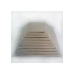Présentoirs Pour Gâteaux*FUNCAKES Support Gâteau Carré 20 x 1 cm Argenté