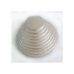 Présentoirs Pour Gâteaux*FUNCAKES Support Gâteau Rond Ø 35 x 1 cm Argenté