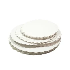 Présentoirs Pour Gâteaux*CROKUS Support Gâteau Ronds Festonnés 19 cm (x250)