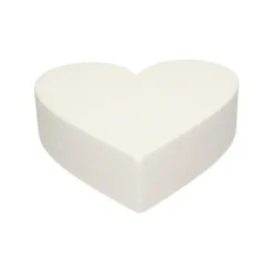 Présentoirs Pour Gâteaux*FUNCAKES Support Polystyrène Cœur Ø 25 cm H 7 cm