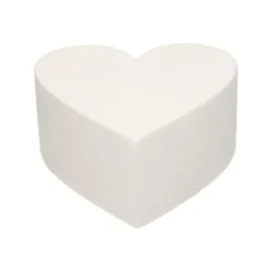 Présentoirs Pour Gâteaux*FUNCAKES Support Polystyrène Cœur Ø 15 cm H 7 cm