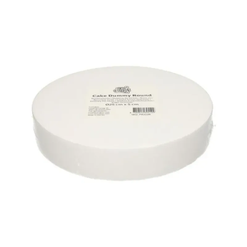 Présentoirs Pour Gâteaux*FUNCAKES Support Polystyrène Rond Ø 25 cm H 5 cm