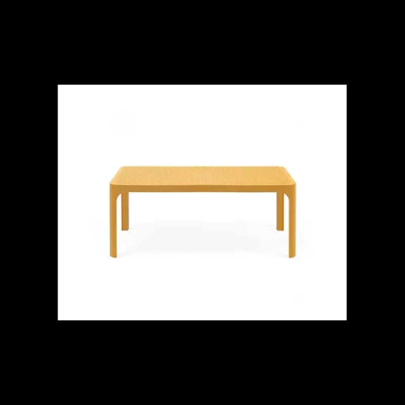 Mobilier Lounge|Salon De Jardin Professionnel*NARDI Table Basse en Résine 60 x 100 cm Moutarde Net