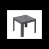 Mobilier Lounge|Salon De Jardin Professionnel*GROSFILLEX Table Basse en Résine 40 x 40 cm Anthracite Miami