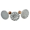 Emporte Pièce - Découpoir Pâtisserie*NORDIC WARE Tampons à Biscuits et Cookies Ronds Heirloom (x3)