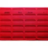 Tapis Silicone Pâtisserie*PAVONI Tapis Silicone Micro-perforé Éclair 12,5 x 2,5 cm x H 0,5 cm (x24)