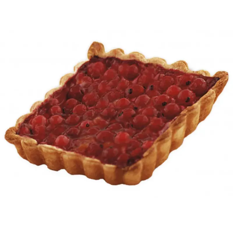 Moule Anti-adhésif|Moules À Gâteaux*GOBEL Tartelette carrée cannelée fond fixe