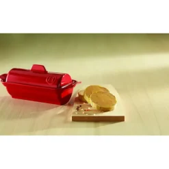 Terrines*EMILE HENRY Terrine à foie gras façon médaillon 0,6L - Couleur Grand Cru