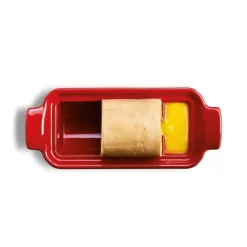 Terrines*EMILE HENRY Terrine à foie gras façon médaillon 0,6L - Couleur Grand Cru