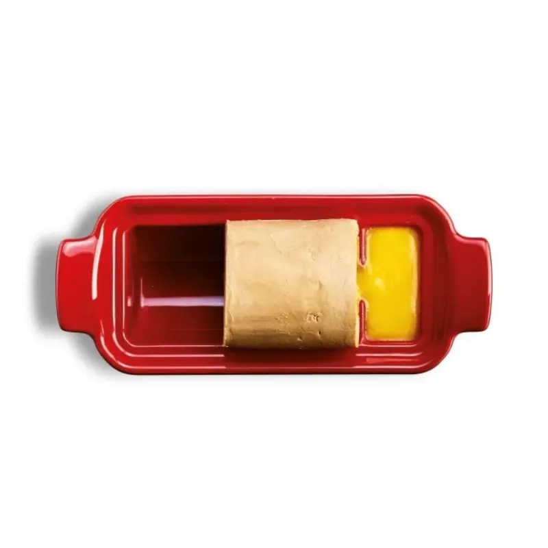 Terrines*EMILE HENRY Terrine à foie gras façon médaillon 0,6L - Couleur Grand Cru