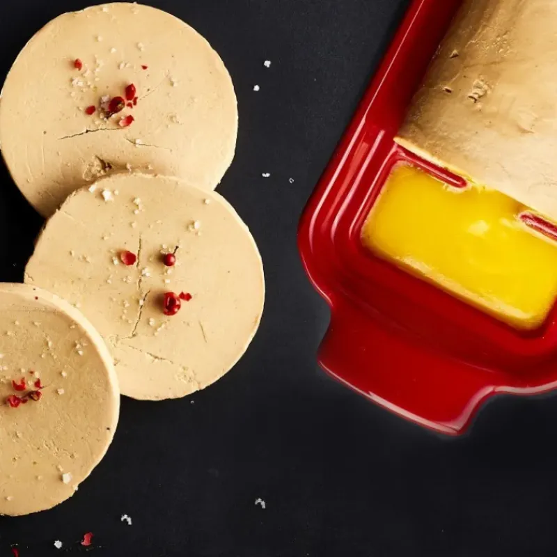 Terrines*EMILE HENRY Terrine à foie gras façon médaillon 0,6L - Couleur Grand Cru