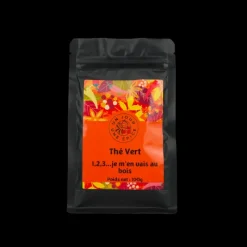 Thé*UN JOUR UNE EPICE Thé Vert 1 2 3 Je m'en vais aux Bois 100g
