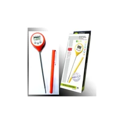 Thermomètre De Cuisine*ALLA FRANCE Thermomètre Digital étanche à sonde HACCP rouge -50°C à +200°C
