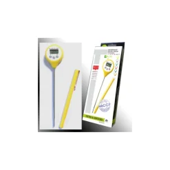 Thermomètre De Cuisine*ALLA FRANCE Thermomètre Digital étanche à sonde jaune -50°C à +200°C