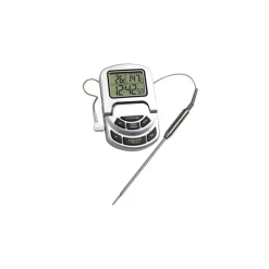 Thermomètre De Cuisine*ALLA FRANCE Thermomètre Four sonde Inox avec Alarme