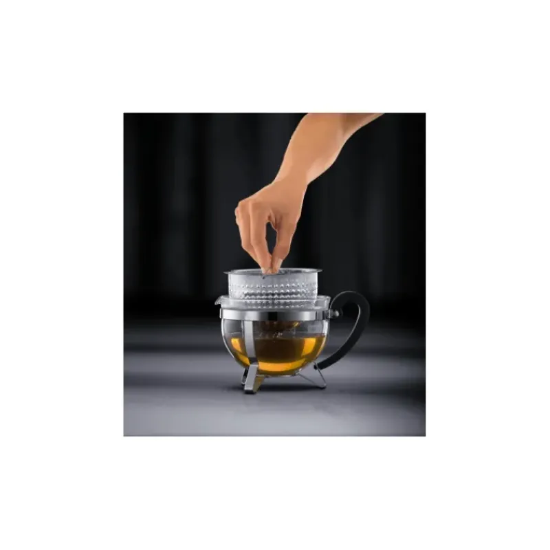 Théière*BODUM Théière en Verre avec Filtre 1.3L CHAMBORD